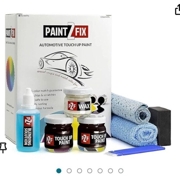 PAINT2FIX Touch Up Paint for Volvo -Black Sapphire Scratch and Chip Repair Kit. - Picture 1 of 6